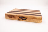 Wilson Stream Cutting Board - Walnut/Birch Mix - Cousineau Wood Products, CWP-USA.com, DymaLux,  Spectraply, Turning blanks, Pepper Mill, Diamond Wood, Webb Wood, laminated wood